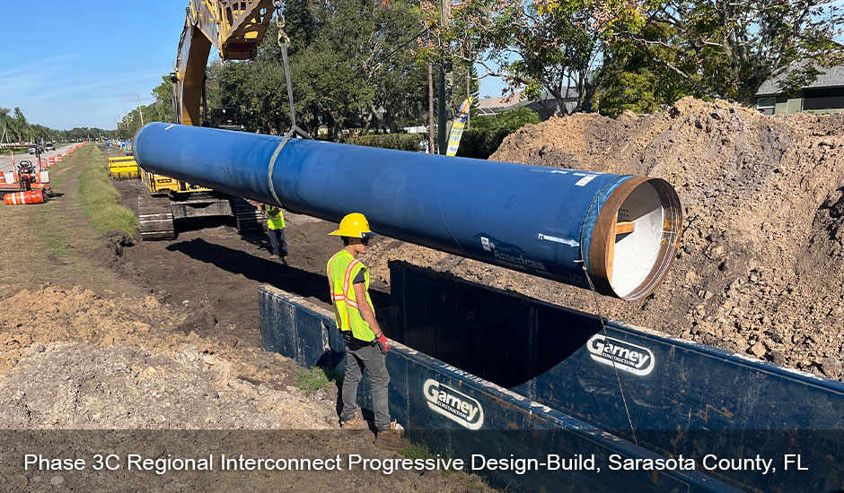 Phase 3C Regional Interconnect Progressive Design-Build, Sarasota County, FL