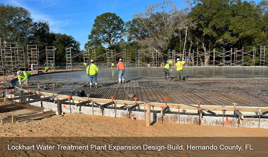 Lockhart Water Treatment Plant Expansion Design-Build, Hernando County, FL