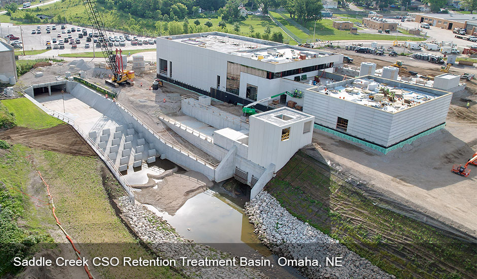 Saddle Creek CSO Retention Treatment Basin, Omaha, NE