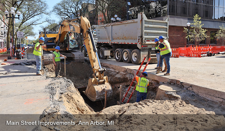 Main Street Improvements, Ann Arbor, MI