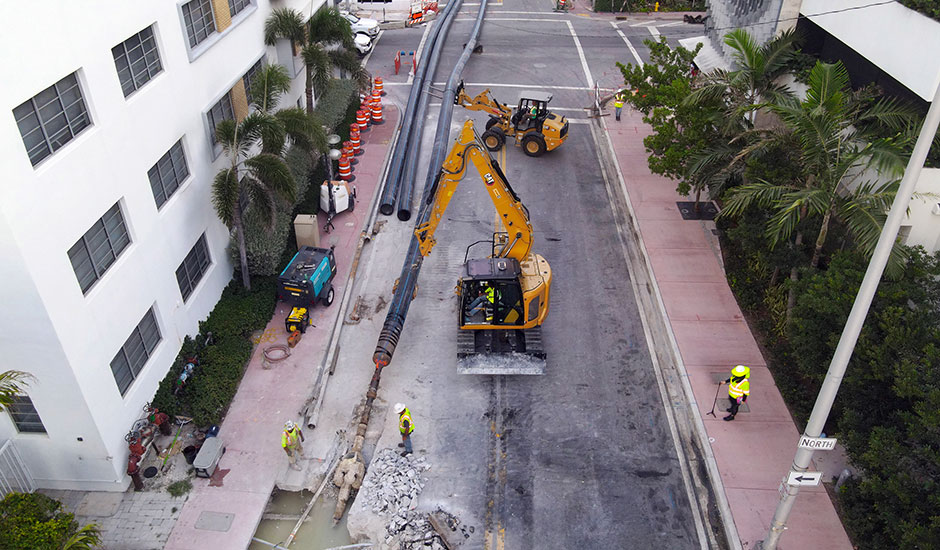 Miami Beach 41st Street Water Main Replacement