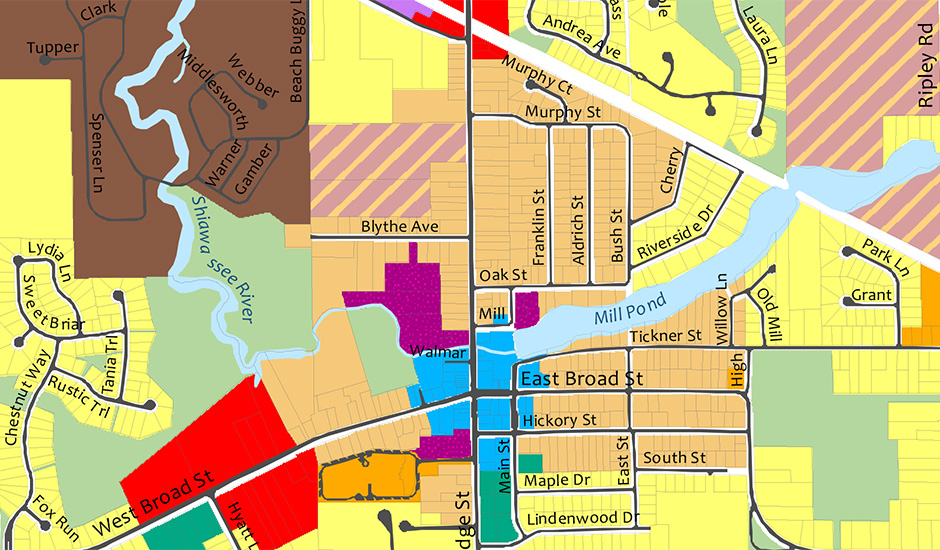 City of Linden Master Plan Future Land Use Plan