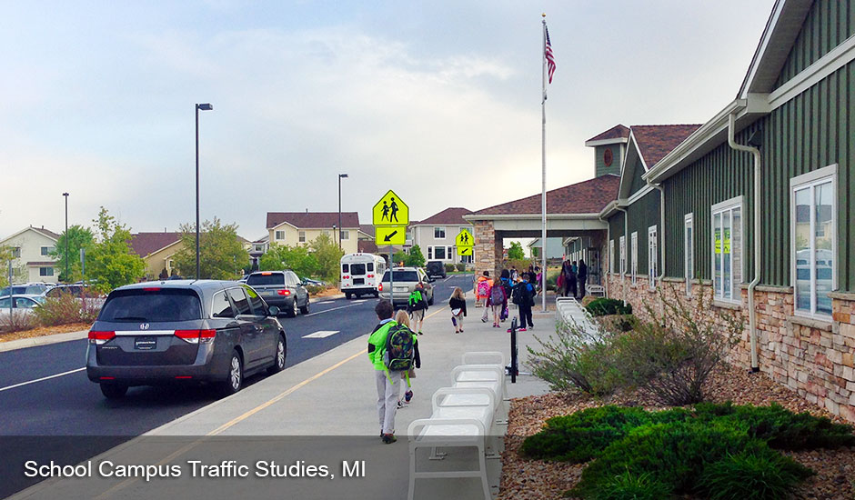School Campus Traffic Studies, MI