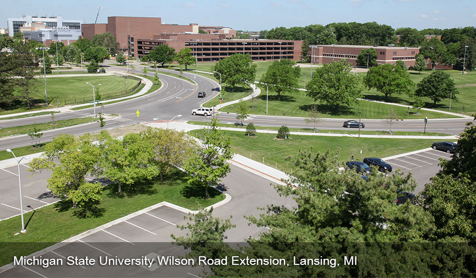 Michigan State University Wilson Road Extension, Lansing, MI