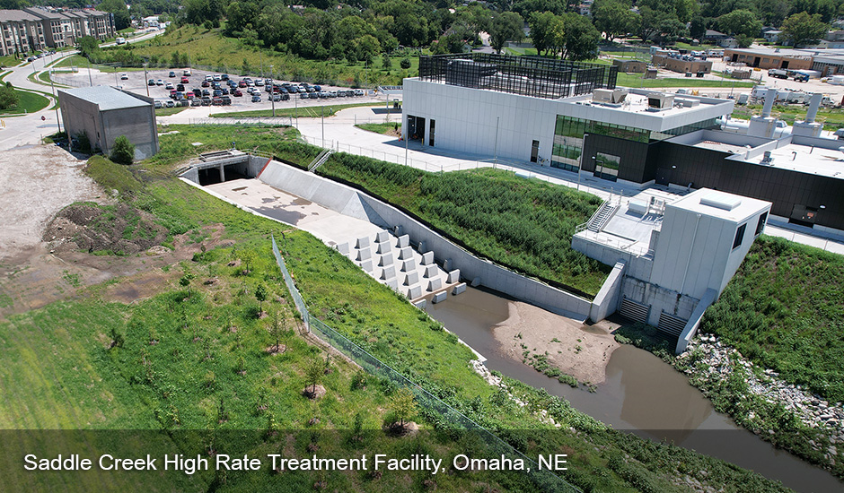 Saddle Creek High Rate Treatment Facility, Omaha, NE