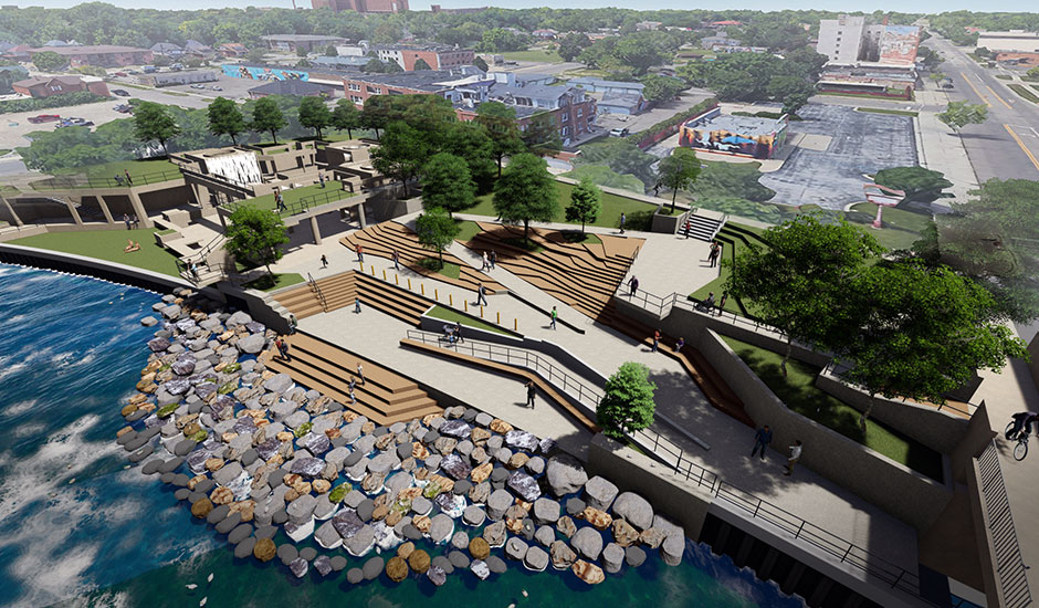 City of Flint, Riverfront Restoration Plan