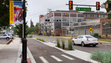 First and Ashley Two-Way Conversion and Bikeway, City of Ann Arbor and Ann Arbor DDA