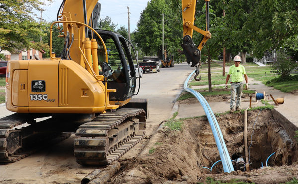 replacing lead water service lines
