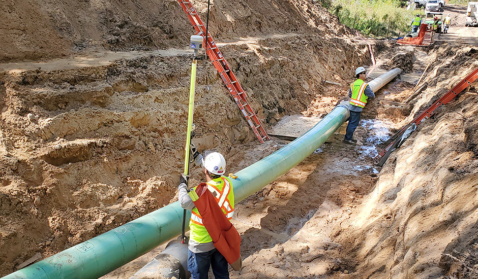 Traverse City-Alpena Reinforcement Project (TCARP) Natural Gas Pipeline Construction Survey