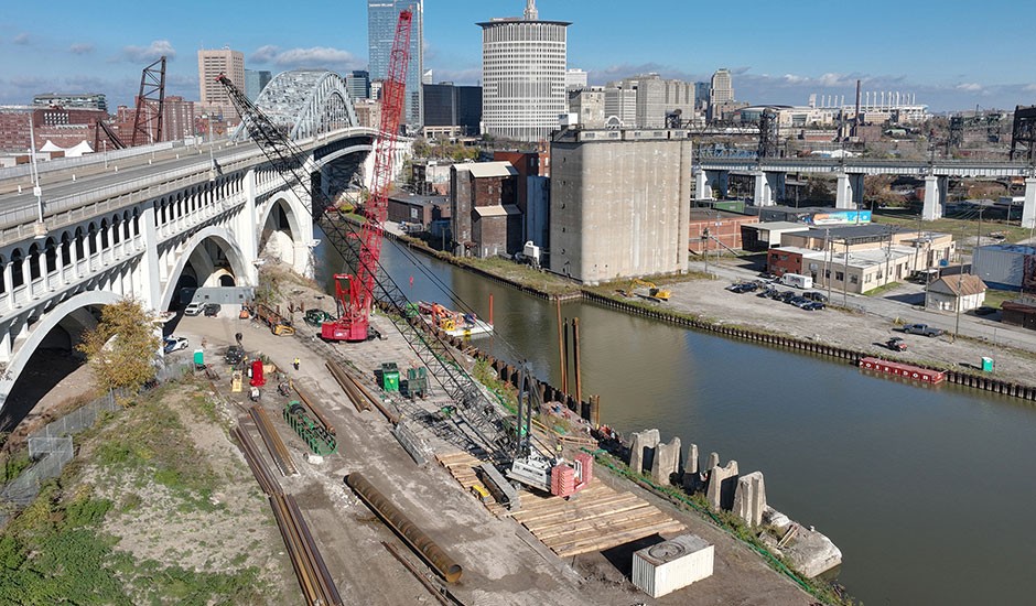 Cleveland-Cuyahoga County Port Authority, Irishtown Bend Stabilization and Rehabilitation Project